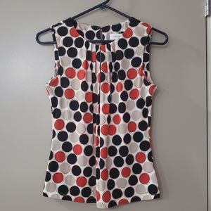 Calvin Klein scoop neck blouse